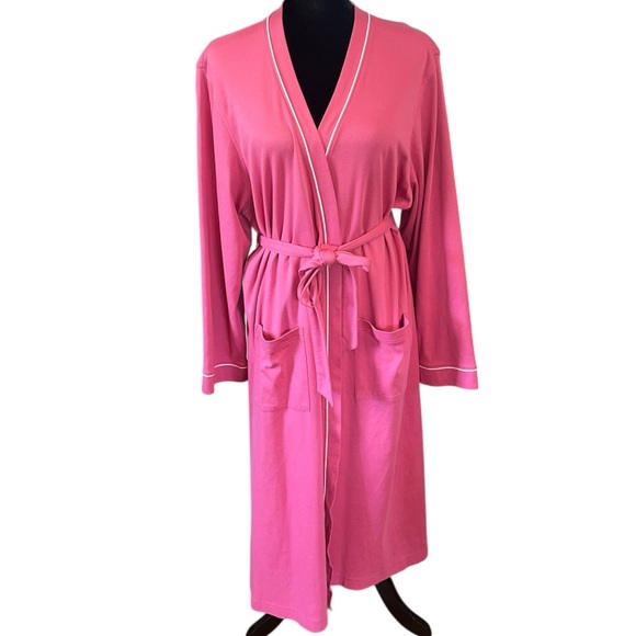 L.L. Bean Other - L.L. Bean 100% Supima Cotton Women's Robe, Size XL color pink